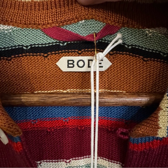 BODE Starkey Multi Particolored Striped Cardigan - Picture 11 of 16